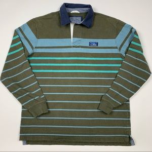 L.L.Bean Long Sleeve Polo Shirt